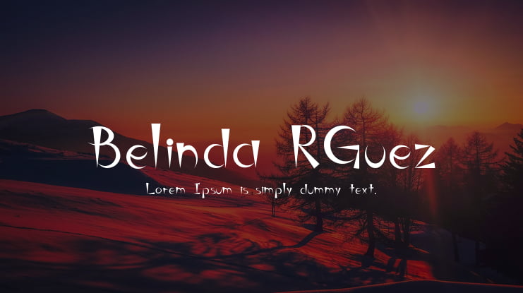 Belinda RGuez Font