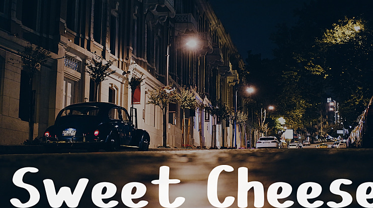 Sweet Cheese Font
