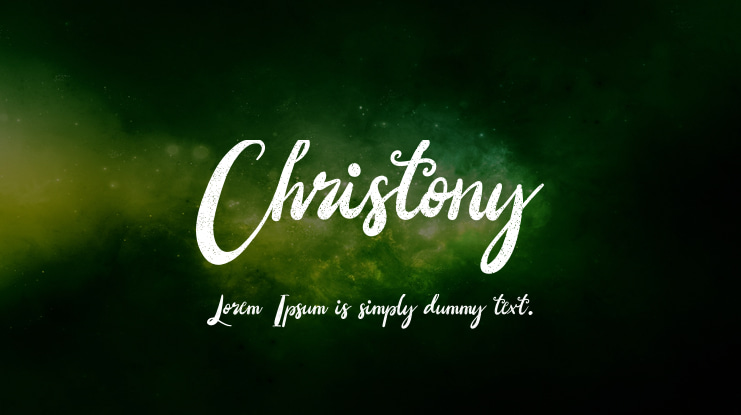 Christony Font