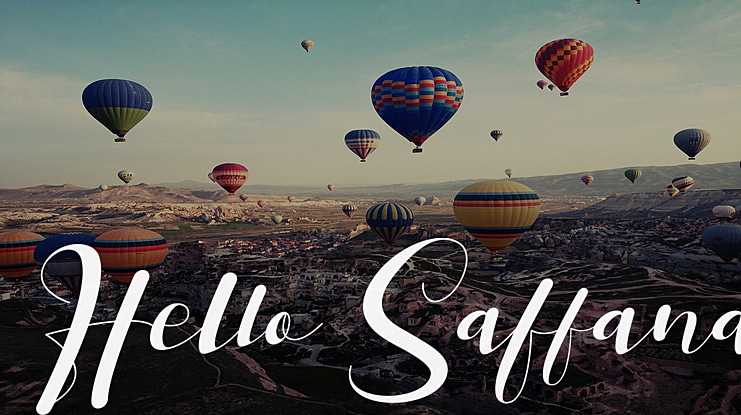 Hello Saffana Font