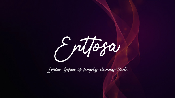 Enttosa Font