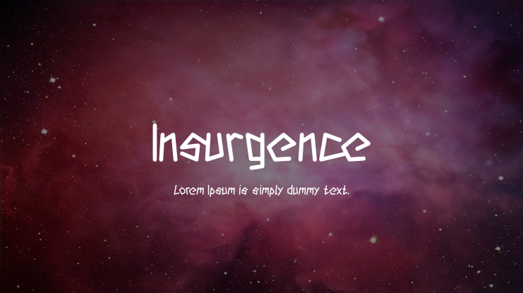 Insurgence Font Family