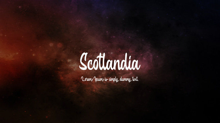 Scotlandia Font