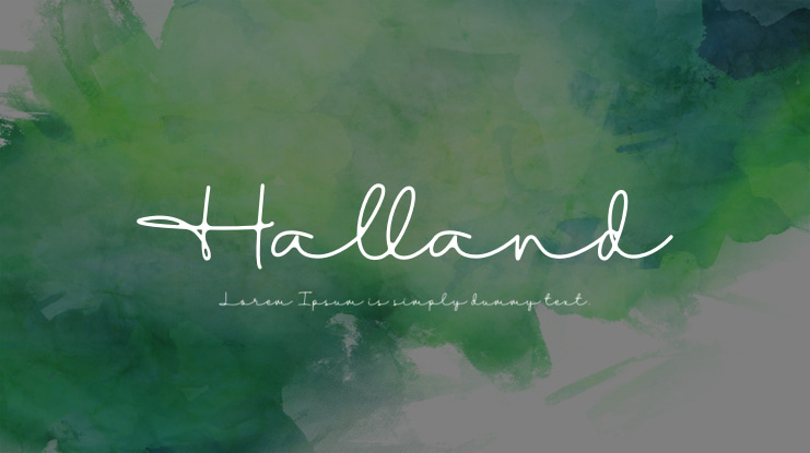 Halland Font
