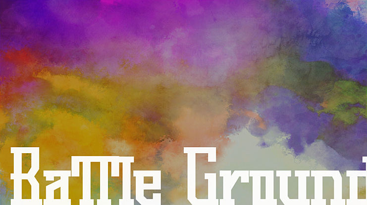 Battle Ground Font