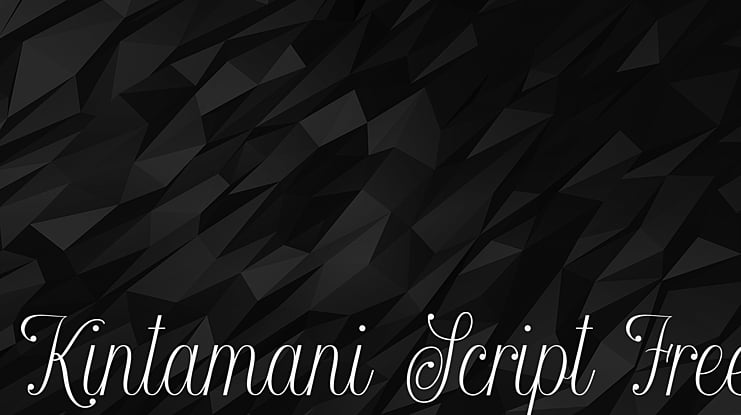 Kintamani Script Free Font
