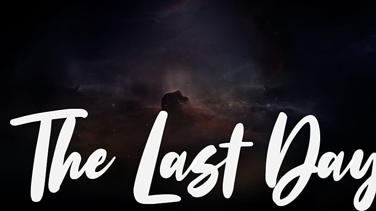The Last Day Font