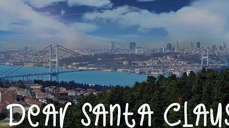 DEAR SANTA CLAUS Font