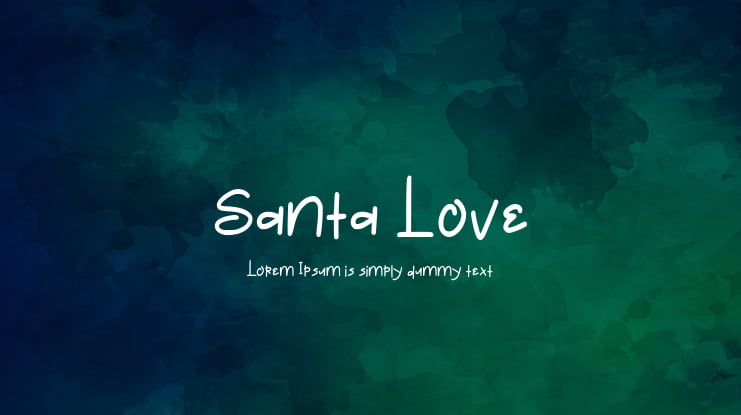 Santa Love Font