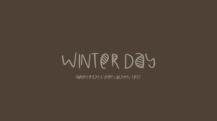 Winter Day Font