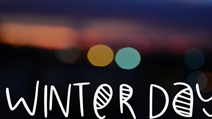 Winter Day Font