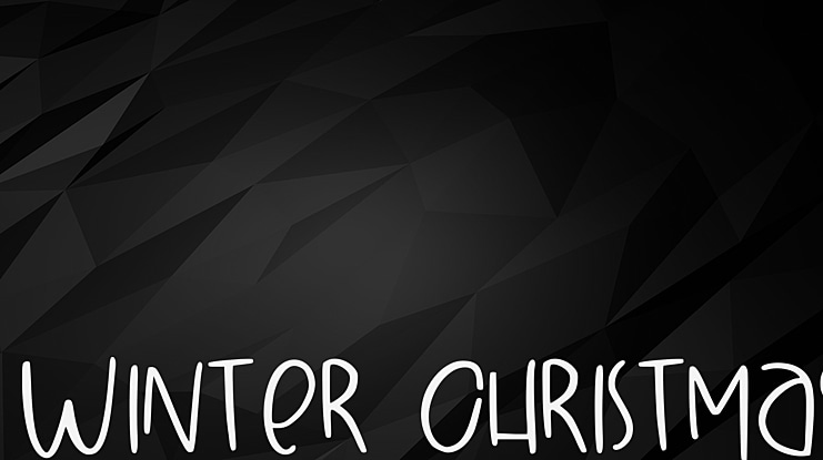 Winter Christmas Font