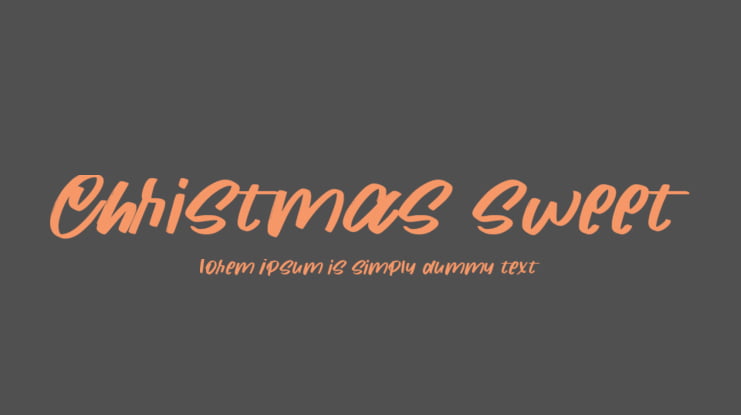 Christmas sweet Font