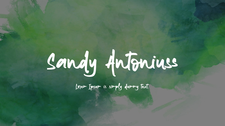 Sandy Antoniuss Font
