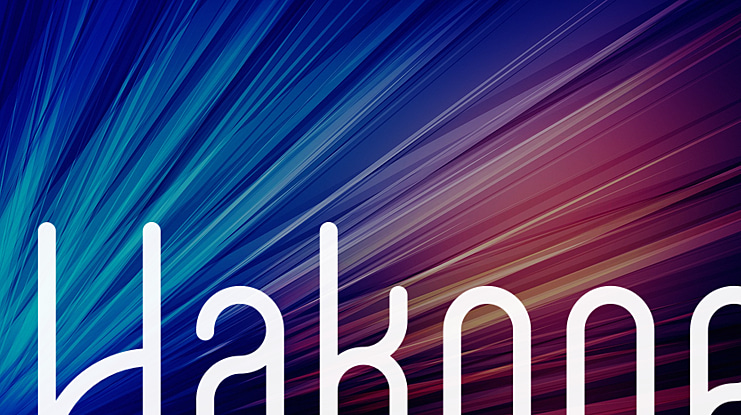 Hakone Font Family