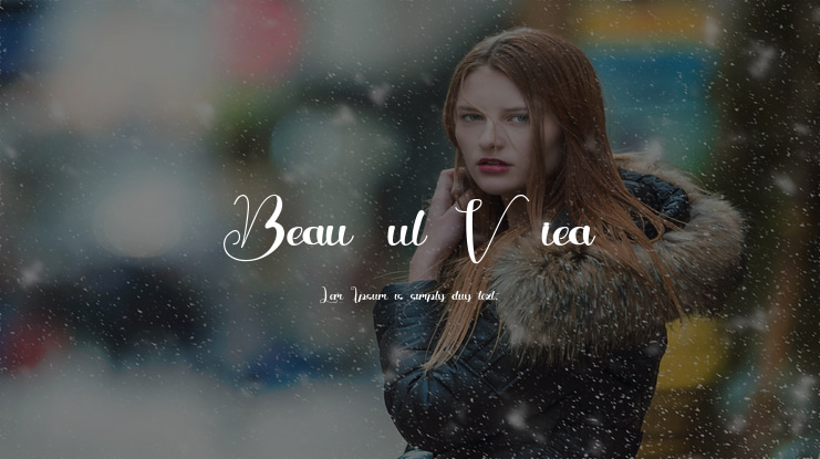 Beautiful Variella Font