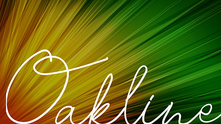 Oakline Font