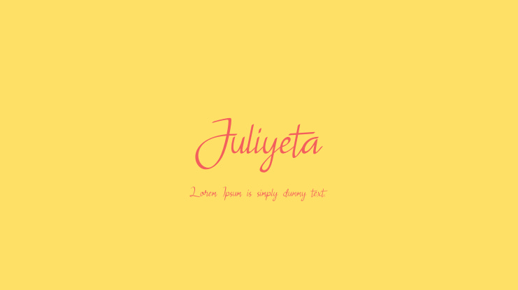 Juliyeta Font