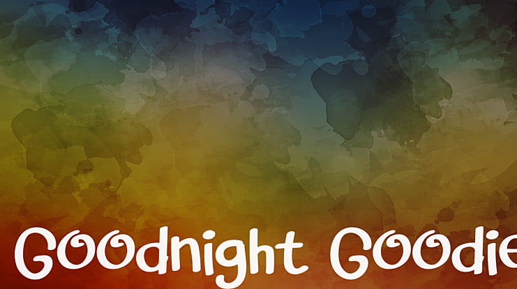 Goodnight Goodie Font