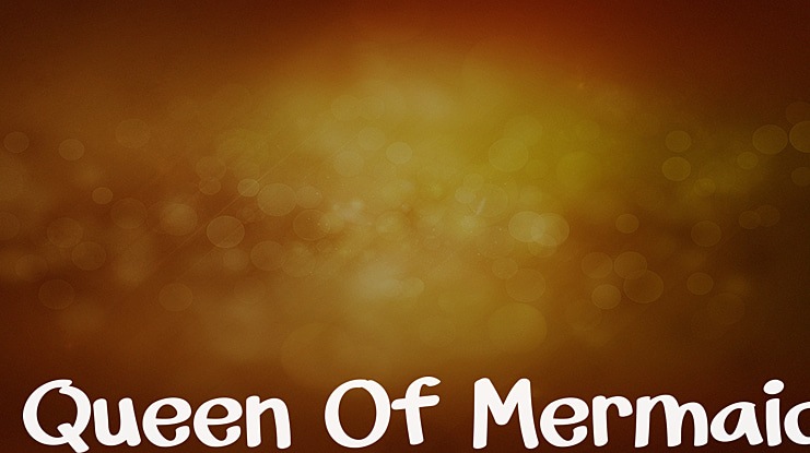 Queen Of Mermaid Font