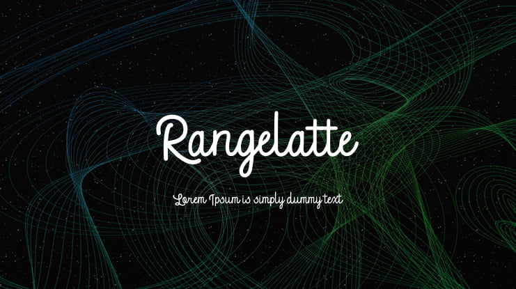 Rangelatte Font