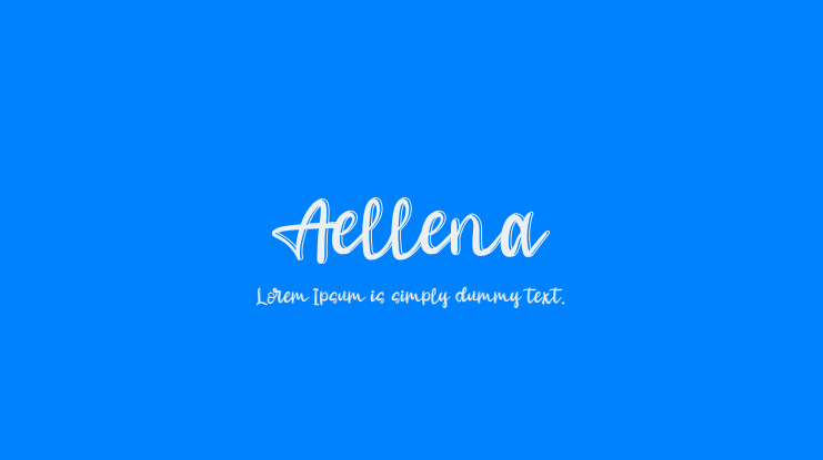 Aellena Font