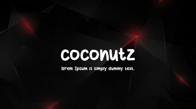 coconutz Font