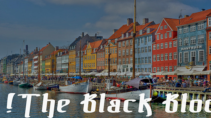 The Black Bloc Font Family