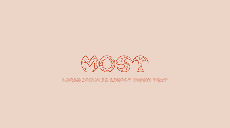 MOST Font