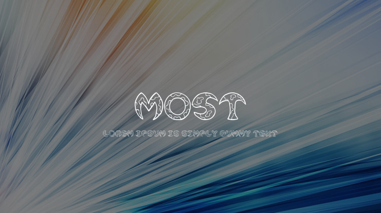 MOST Font
