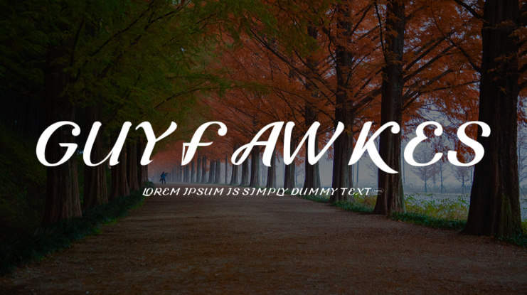 Guyfawkes Font