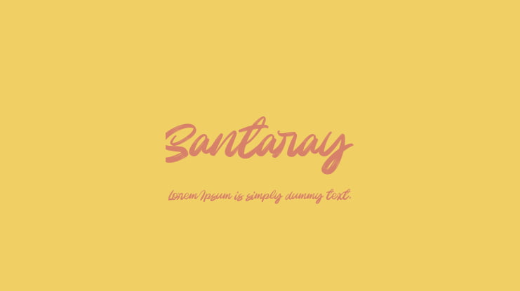 Santaray Font