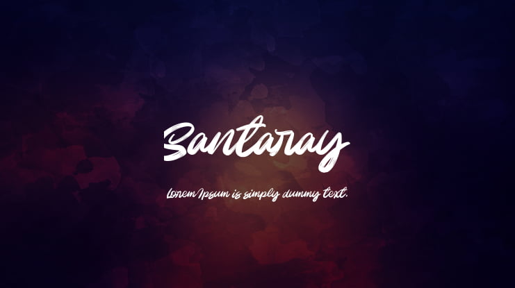 Santaray Font