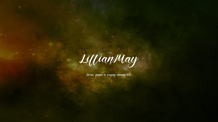 LillianMay Font