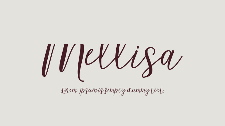 Mellisa Font