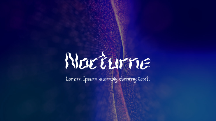 Nocturne Font