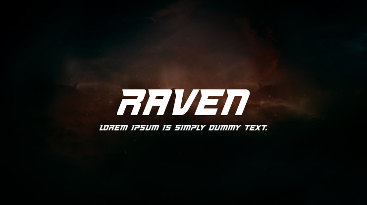 Raven Font