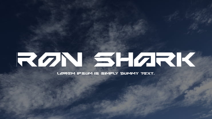 Iron Shark Font Family