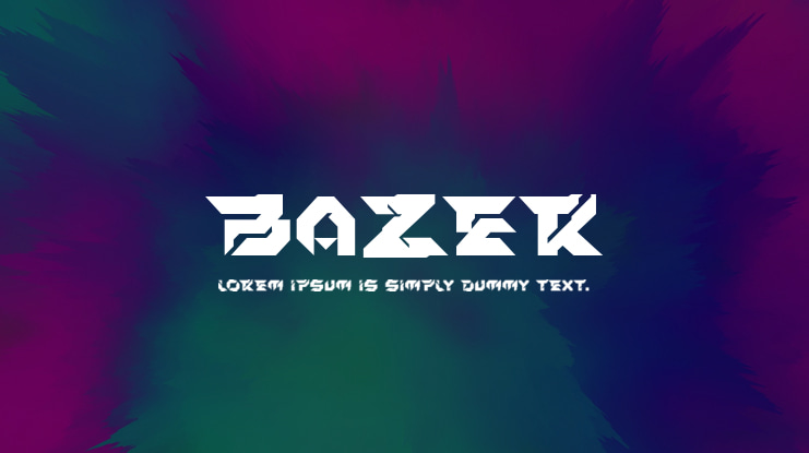 Bazer Font