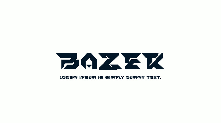 Bazer Font