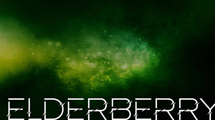 Elderberry Font