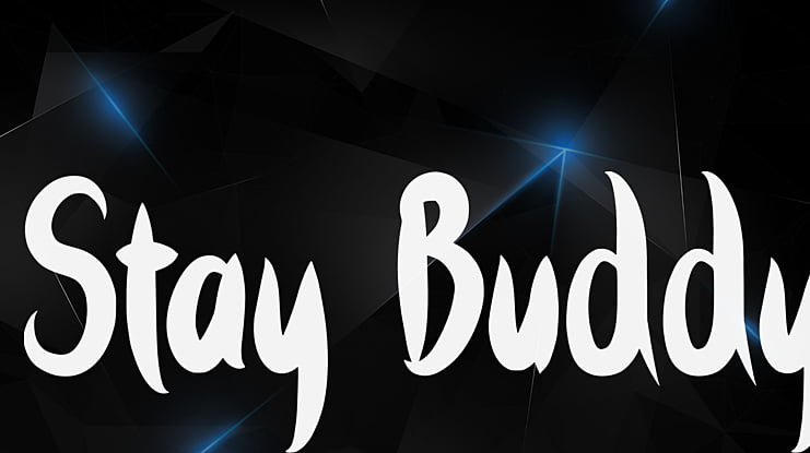 Stay Buddy Font Family