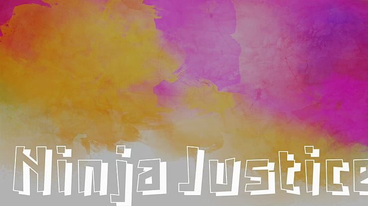 Ninja Justice Font