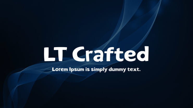 LT Crafted Font