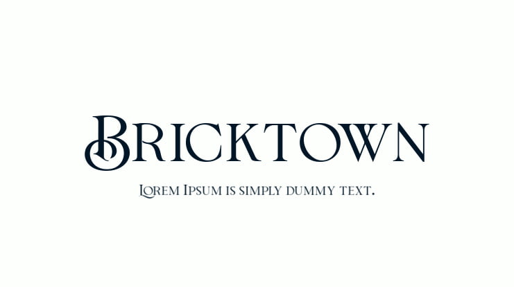 Bricktown Font Family