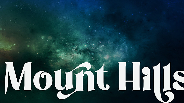 Mount Hills Font