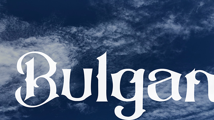 Bulgani Font