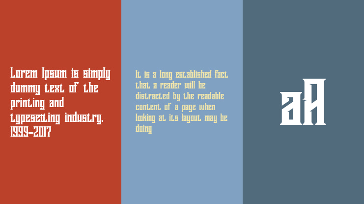 Buckingham Font Family