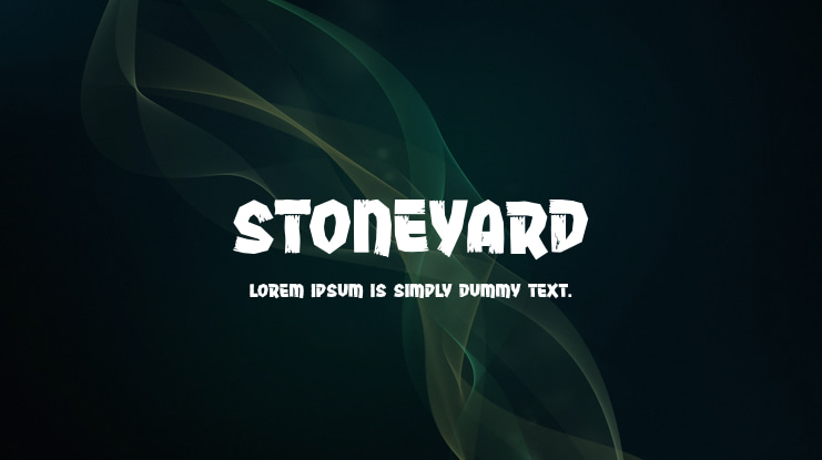 Stoneyard Font