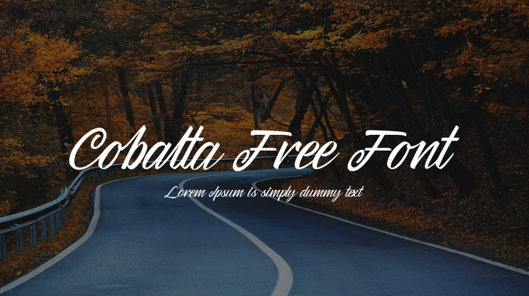 Cobalta Free Font
